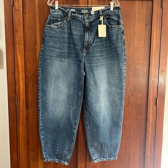 a.n.a Denim - A.N.A. High Rise Ballon Barrel Jeans